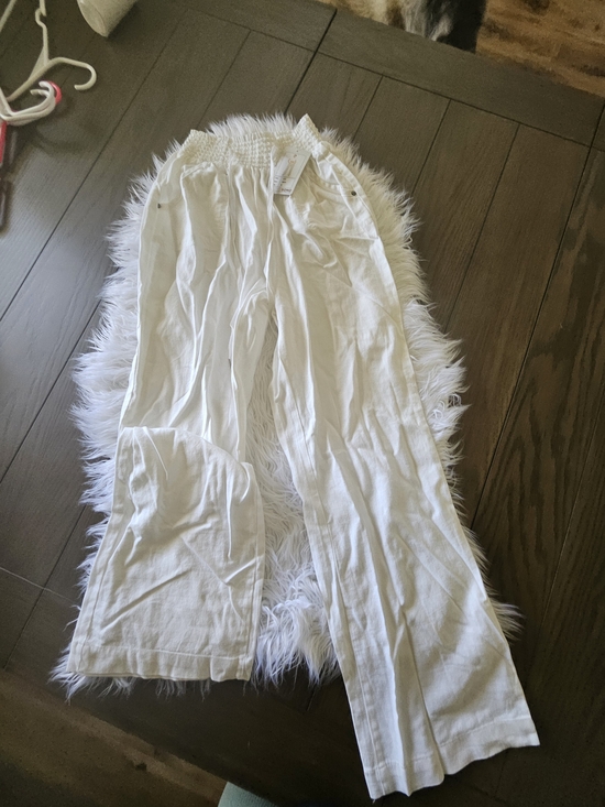 Ci Sono Pants - Ci Sono White Wide Leg Pants